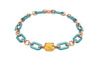 Collana Rosso Prezioso Donna in Legno Quarzo idrotermale 22133UP - 22133UP